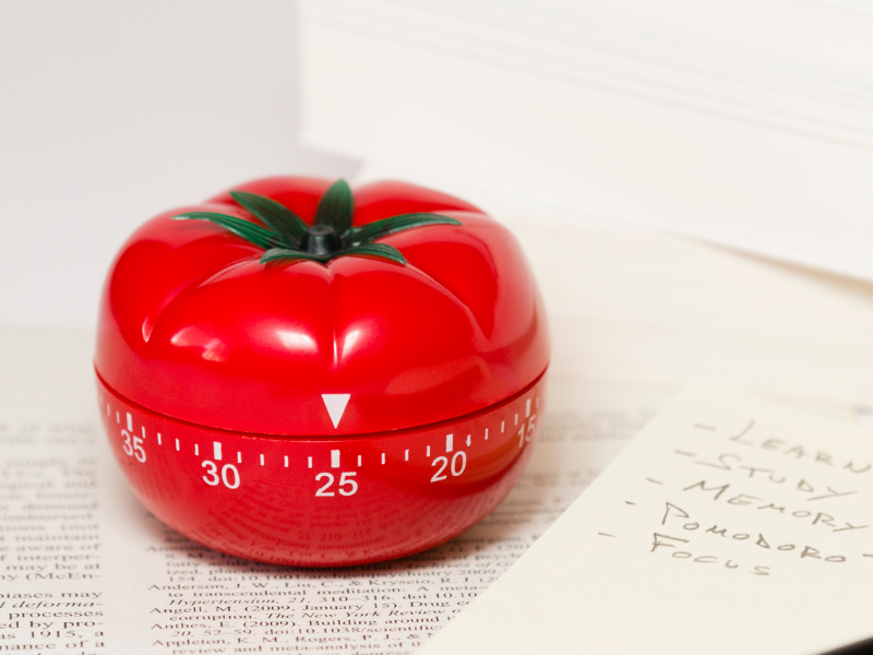 A pomodoro technika